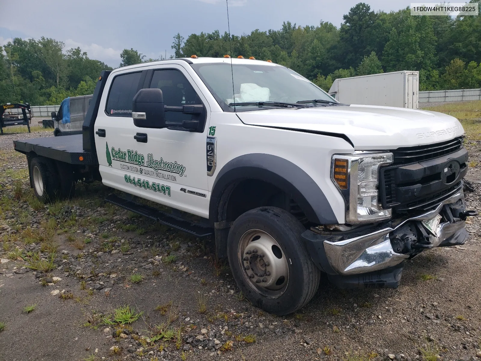 2019 Ford F450 Super Duty VIN: 1FD0W4HT1KEG88225 Lot: 63807904