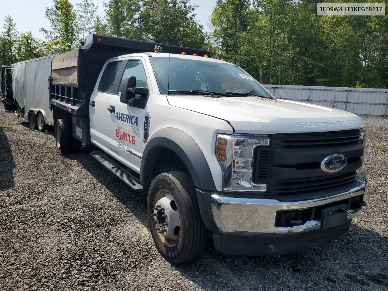 2019 Ford F450 Super Duty VIN: 1FD9W4HT1KEG58617 Lot: 66720534