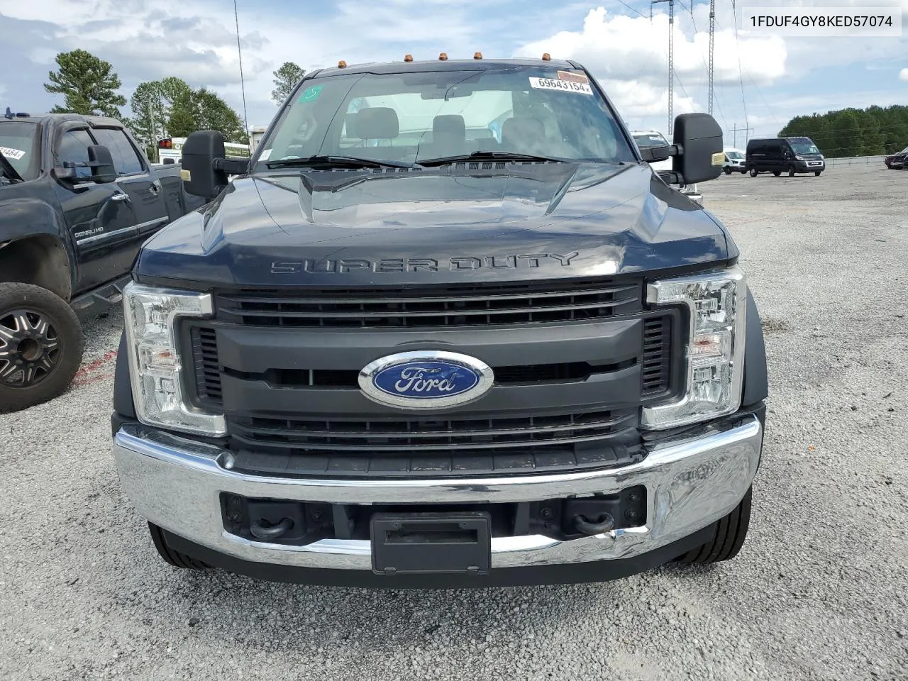 2019 Ford F450 Super Duty VIN: 1FDUF4GY8KED57074 Lot: 69643154