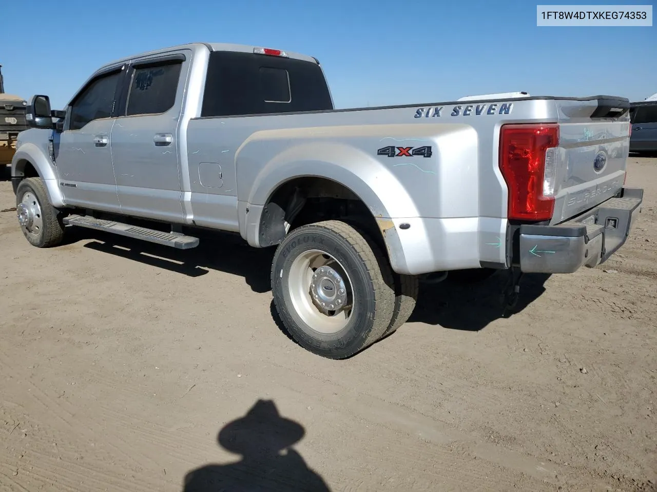 2019 Ford F450 Super Duty VIN: 1FT8W4DTXKEG74353 Lot: 71077974