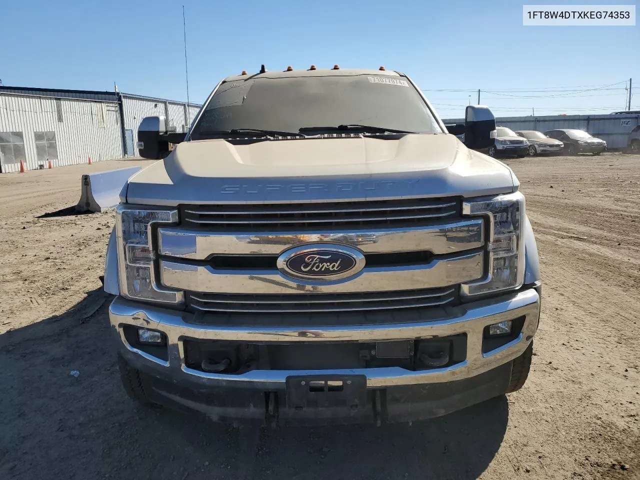 2019 Ford F450 Super Duty VIN: 1FT8W4DTXKEG74353 Lot: 71077974