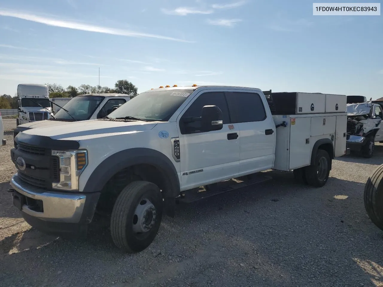 2019 Ford F450 Super Duty VIN: 1FD0W4HT0KEC83943 Lot: 72978134