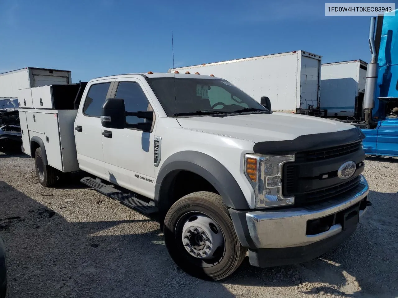 2019 Ford F450 Super Duty VIN: 1FD0W4HT0KEC83943 Lot: 72978134