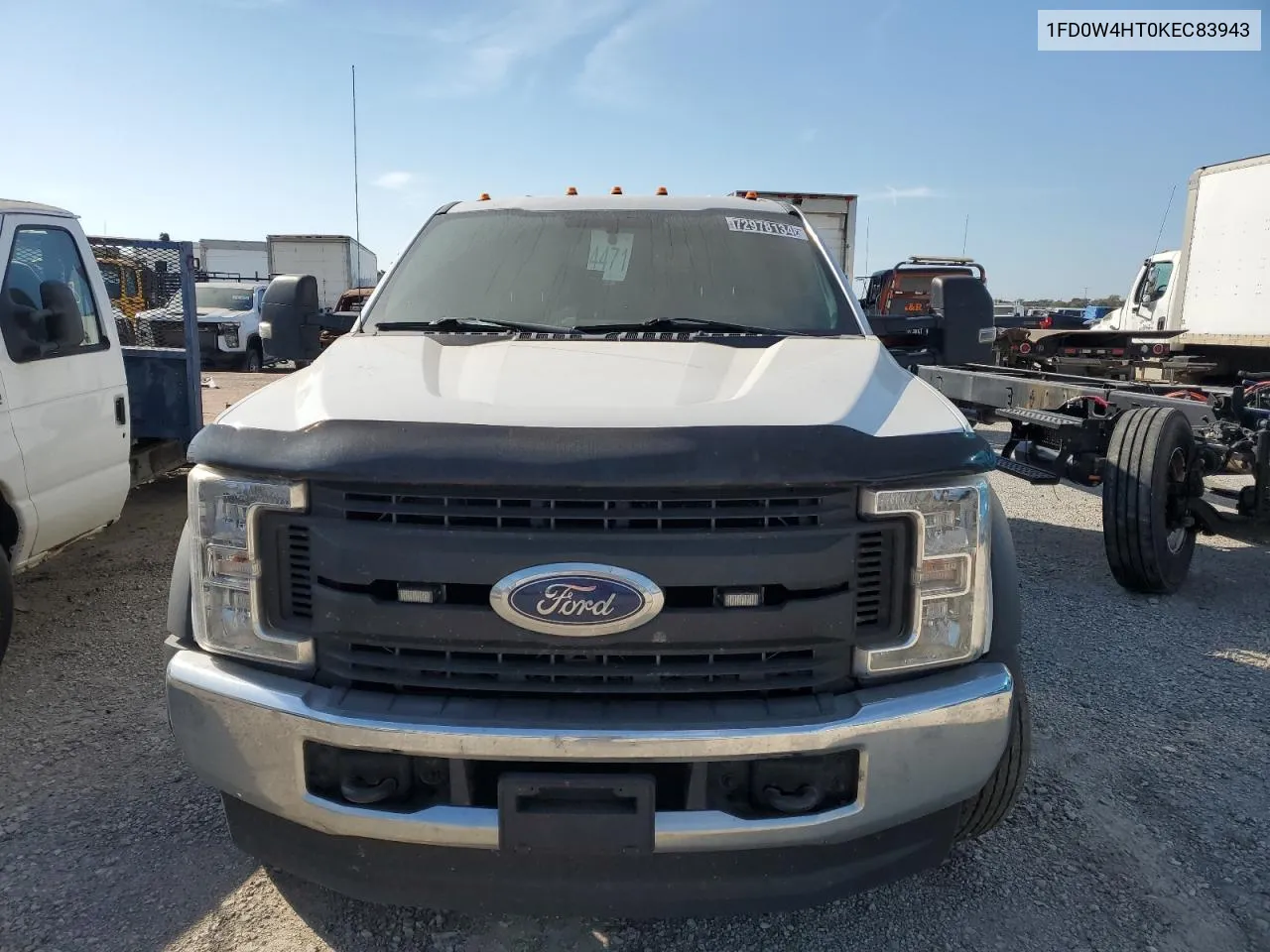 2019 Ford F450 Super Duty VIN: 1FD0W4HT0KEC83943 Lot: 72978134