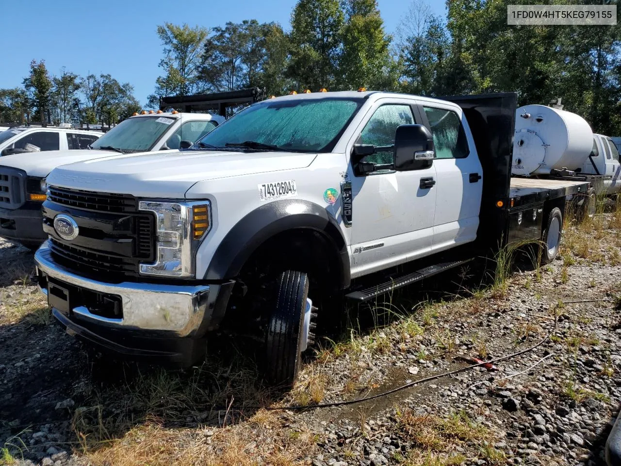 2019 Ford F450 Super Duty VIN: 1FD0W4HT5KEG79155 Lot: 74312604