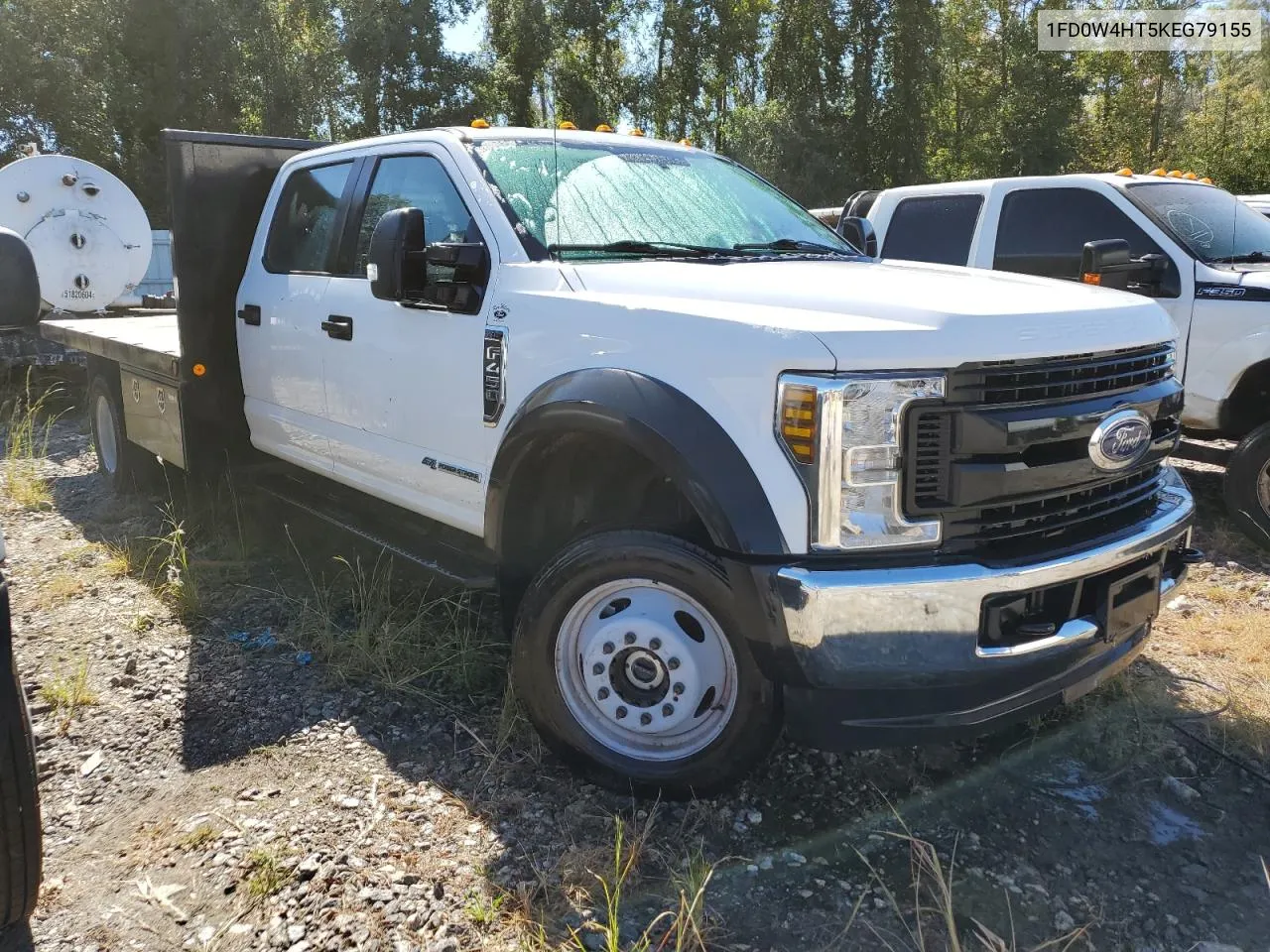 2019 Ford F450 Super Duty VIN: 1FD0W4HT5KEG79155 Lot: 74312604