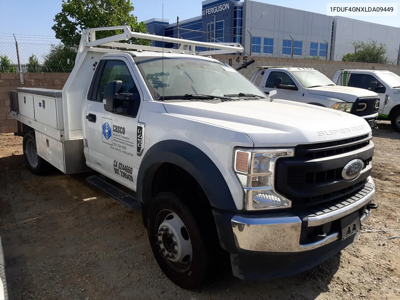 2020 Ford F450 Super Duty VIN: 1FDUF4GNXLDA09449 Lot: 57692104