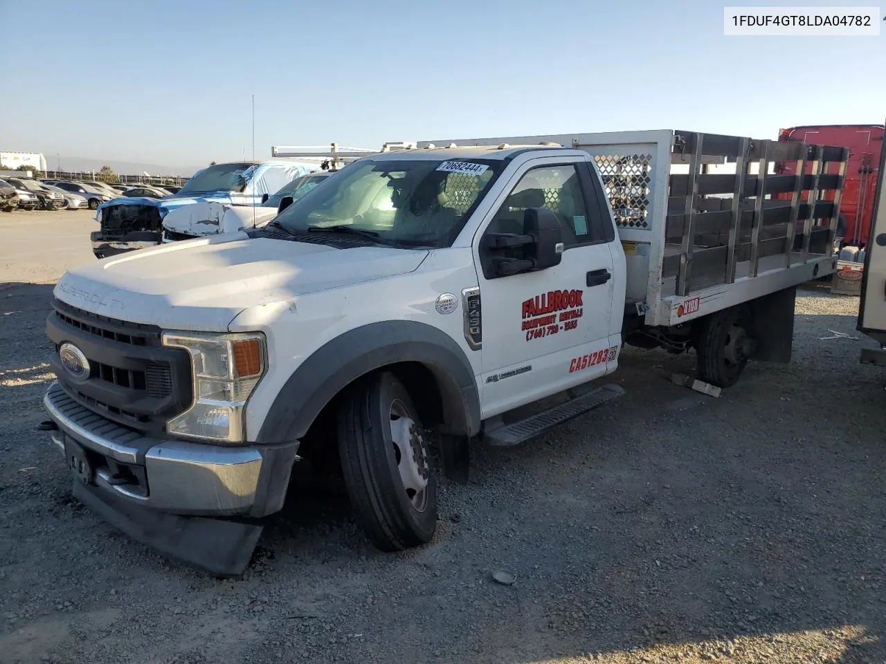 2020 Ford F450 Super Duty VIN: 1FDUF4GT8LDA04782 Lot: 70682444