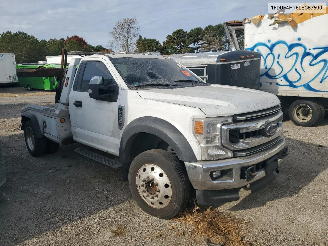 2020 Ford F450 Super Duty VIN: 1FDUF4HT6LEC57690 Lot: 73225404