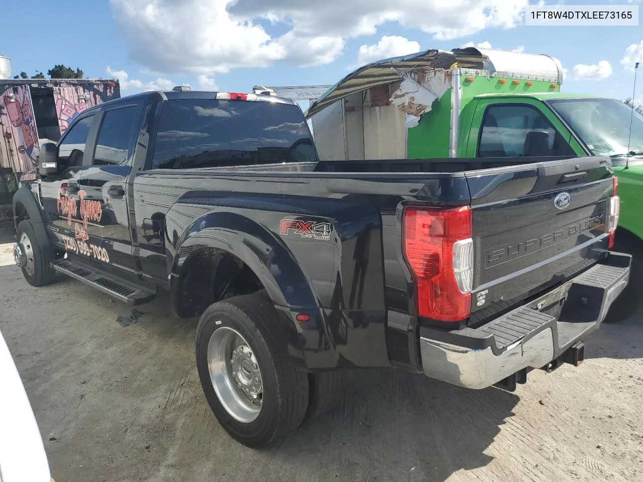 2020 Ford F450 Super Duty VIN: 1FT8W4DTXLEE73165 Lot: 75848264