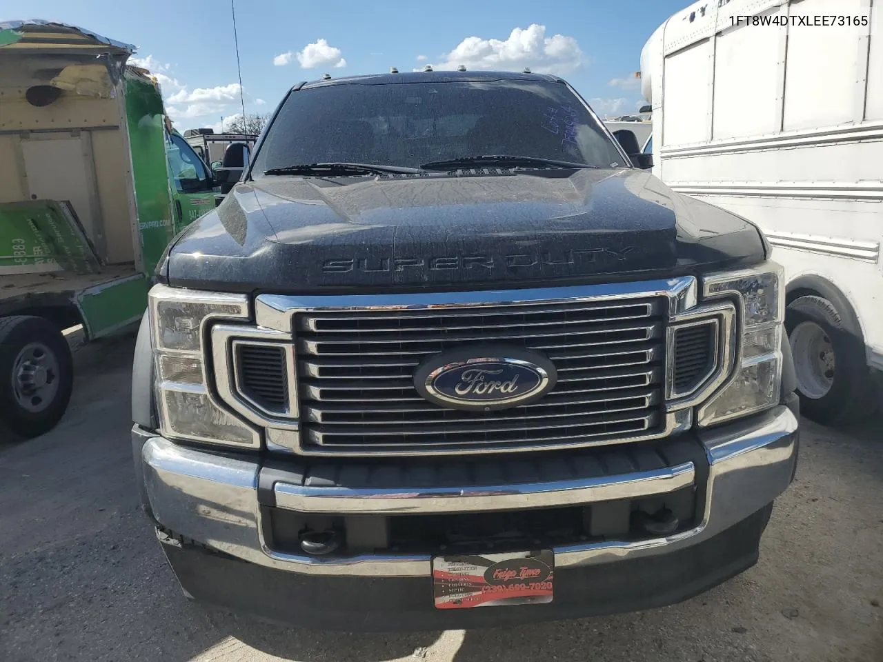 2020 Ford F450 Super Duty VIN: 1FT8W4DTXLEE73165 Lot: 75848264