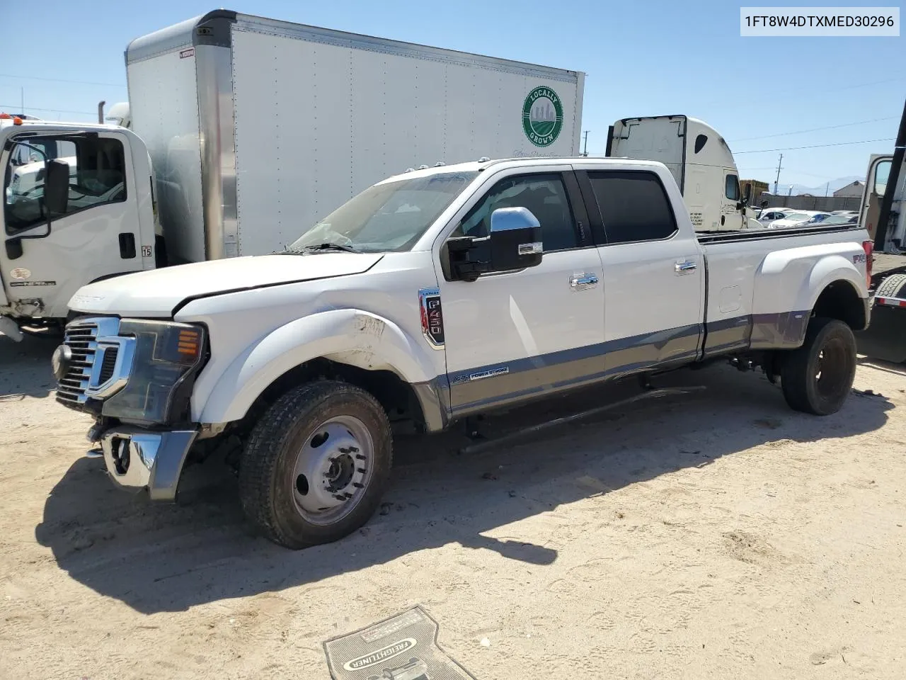 2021 Ford F450 Super Duty VIN: 1FT8W4DTXMED30296 Lot: 58483974