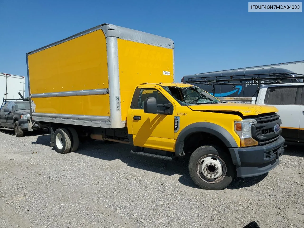 2021 Ford F450 Super Duty VIN: 1FDUF4GN7MDA04033 Lot: 74385564