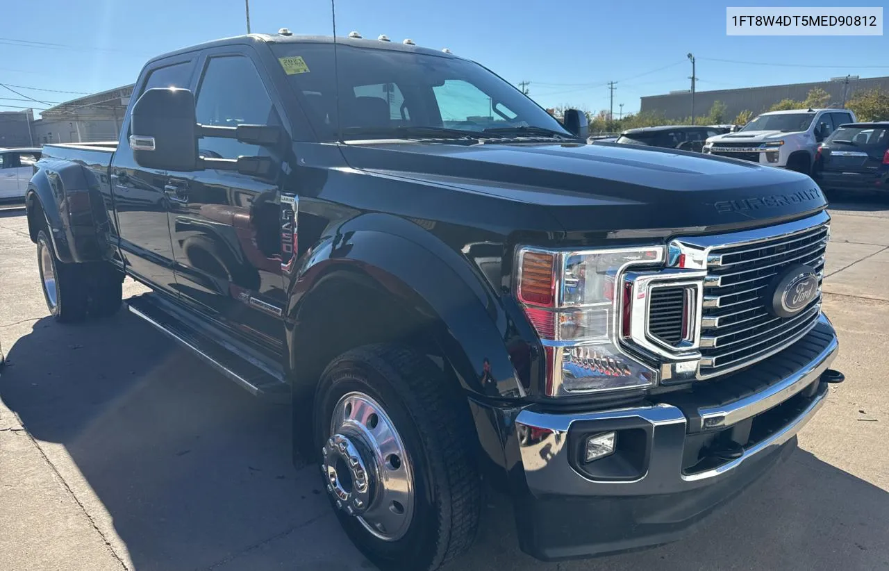 2021 Ford F450 Super Duty VIN: 1FT8W4DT5MED90812 Lot: 81324864