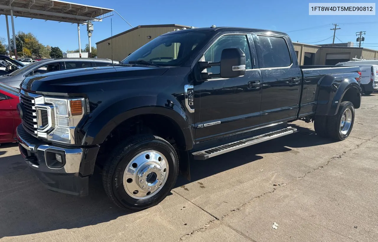 2021 Ford F450 Super Duty VIN: 1FT8W4DT5MED90812 Lot: 81324864