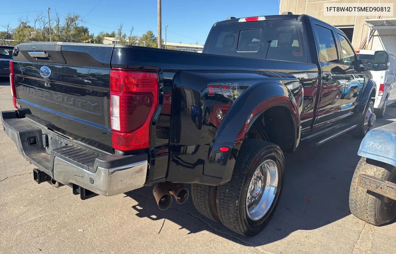 2021 Ford F450 Super Duty VIN: 1FT8W4DT5MED90812 Lot: 81324864