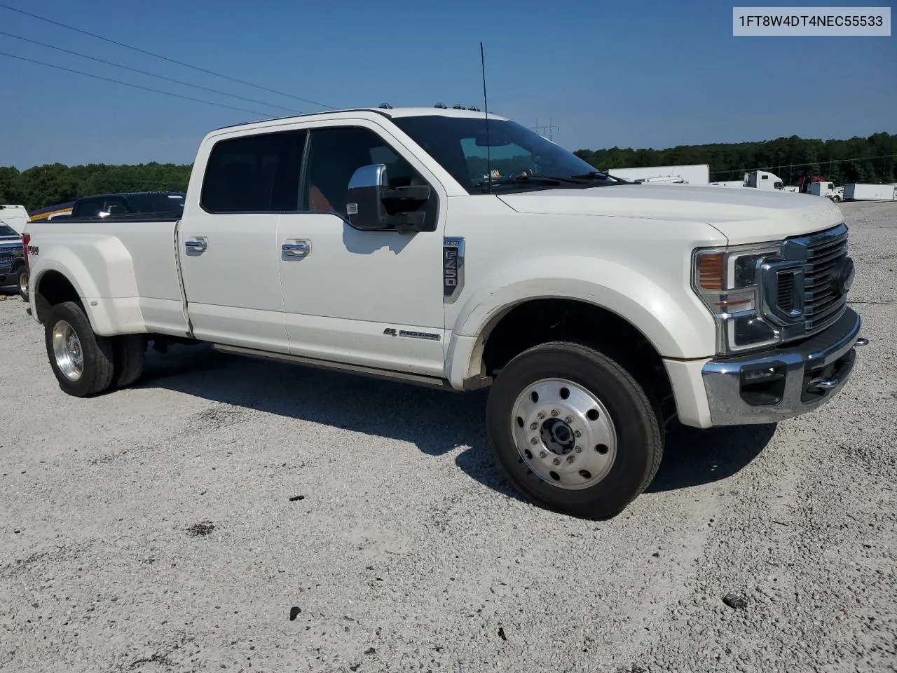 2022 Ford F450 Super Duty VIN: 1FT8W4DT4NEC55533 Lot: 56292404