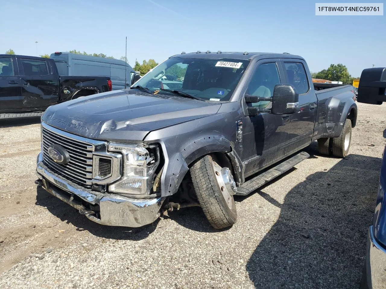 2022 Ford F450 Super Duty VIN: 1FT8W4DT4NEC59761 Lot: 70427404