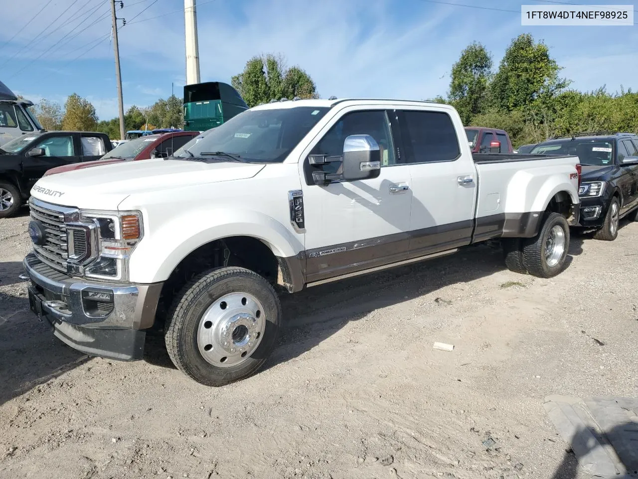 2022 Ford F450 Super Duty VIN: 1FT8W4DT4NEF98925 Lot: 72211744