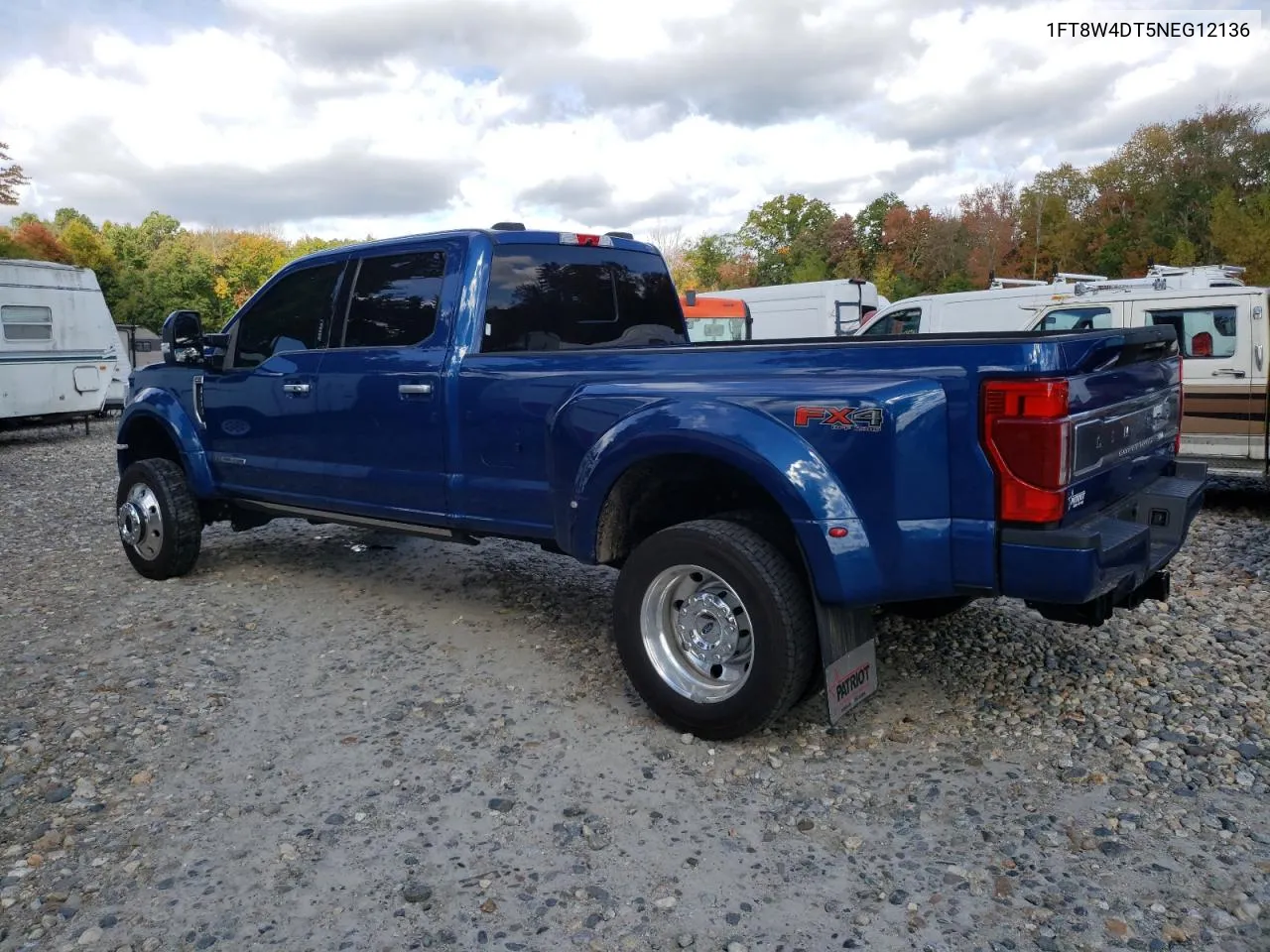 2022 Ford F450 Super Duty VIN: 1FT8W4DT5NEG12136 Lot: 73131374