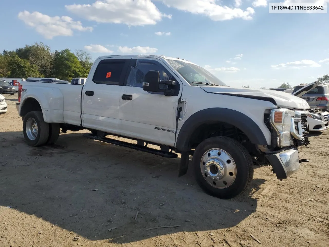 2022 Ford F450 Super Duty VIN: 1FT8W4DT1NEE33642 Lot: 74994414