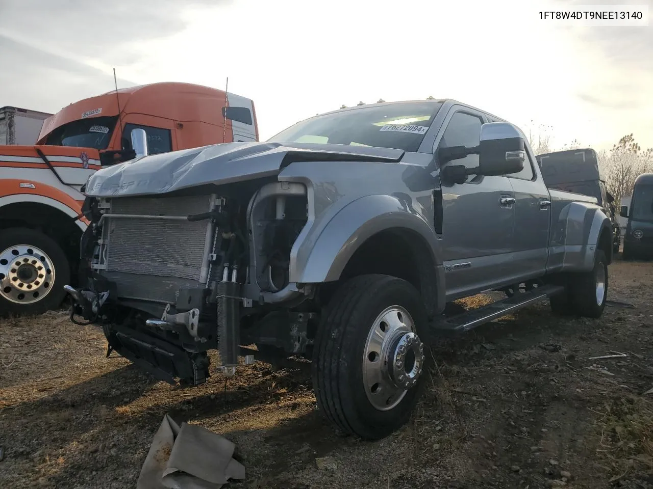 2022 Ford F450 Super Duty VIN: 1FT8W4DT9NEE13140 Lot: 76272094