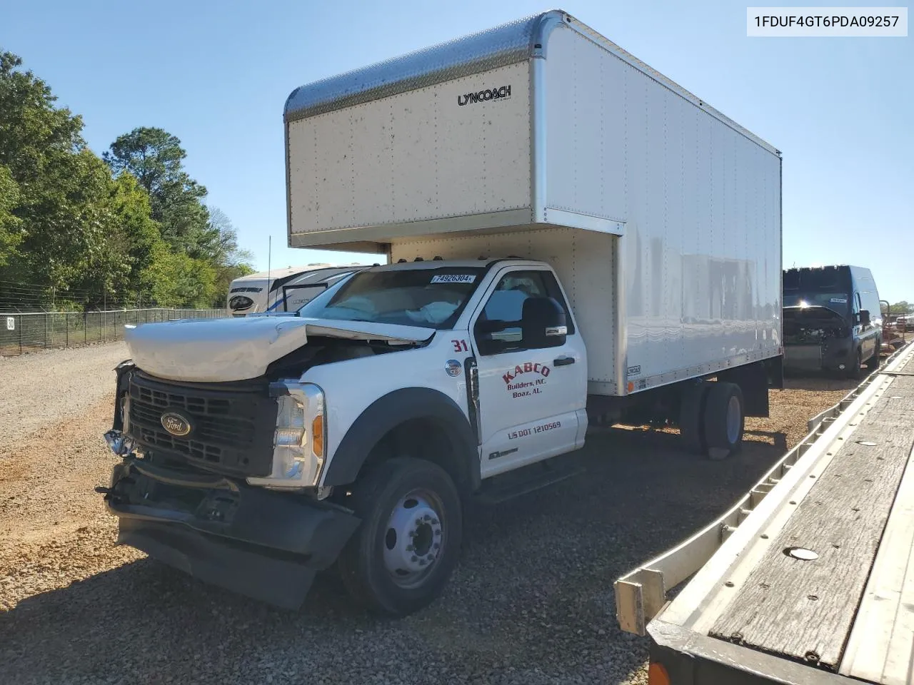 2023 Ford F450 Super Duty VIN: 1FDUF4GT6PDA09257 Lot: 74926304