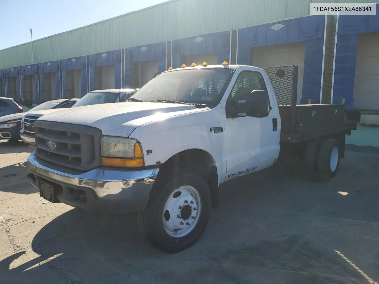 1999 Ford F550 Super Duty VIN: 1FDAF56S1XEA86341 Lot: 75665014