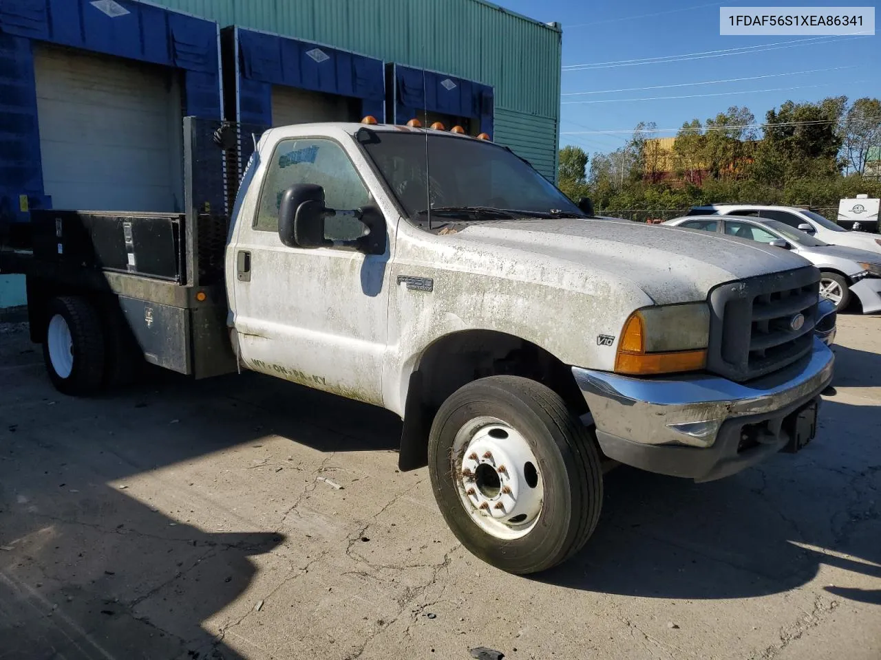 1999 Ford F550 Super Duty VIN: 1FDAF56S1XEA86341 Lot: 75665014