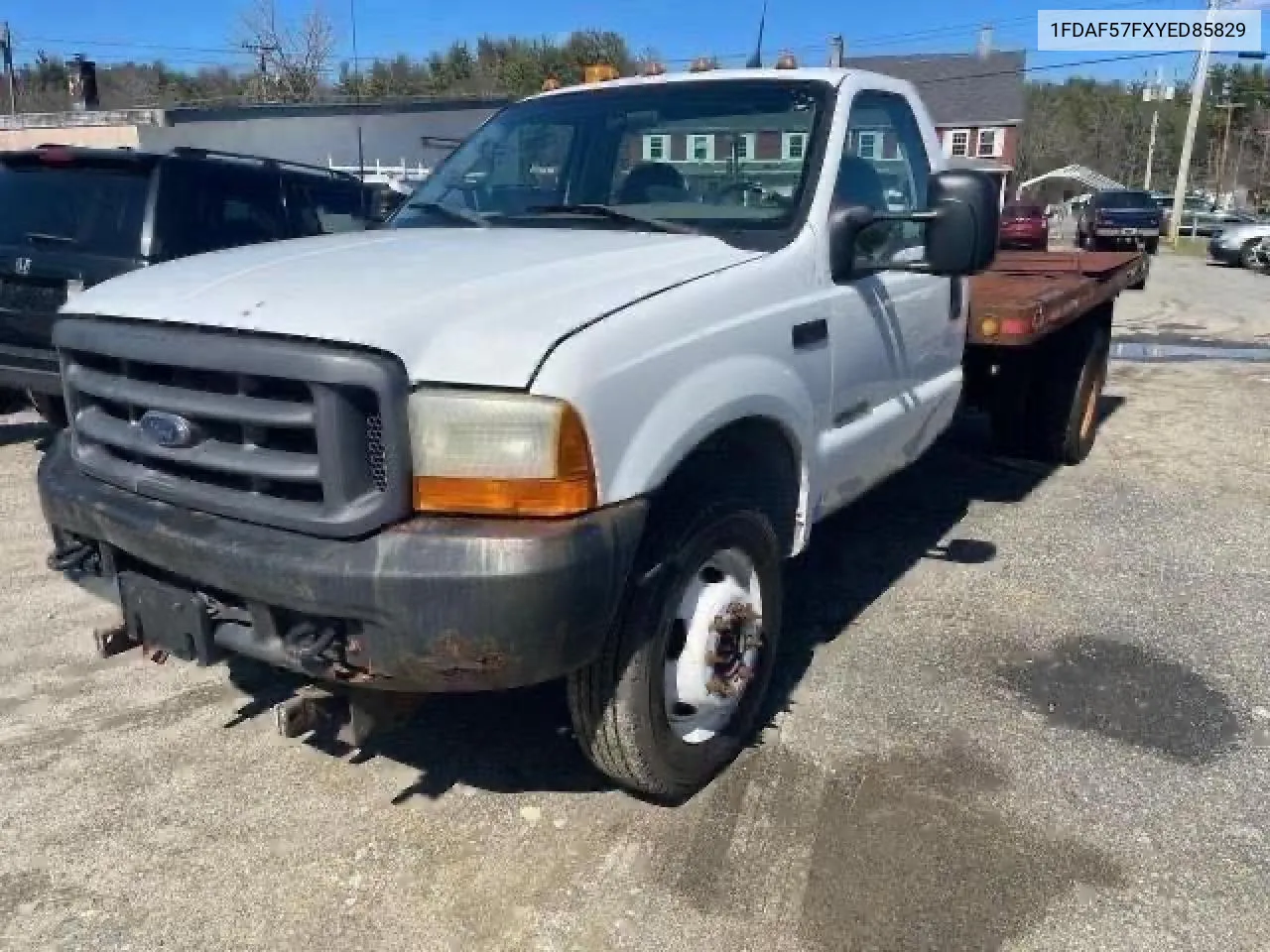 2000 Ford F550 Super Duty VIN: 1FDAF57FXYED85829 Lot: 75845784