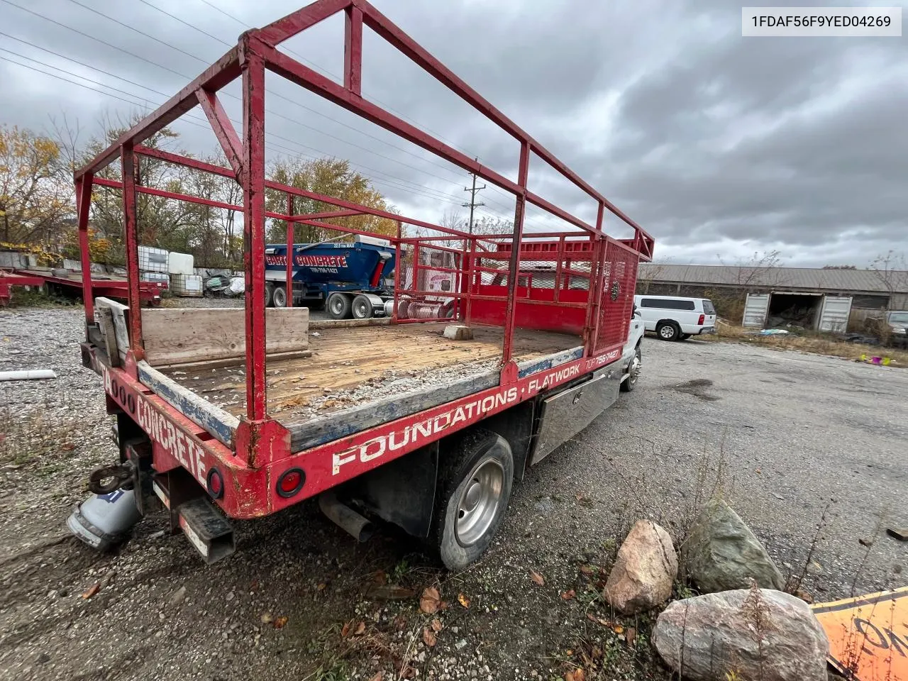 2000 Ford F550 Super Duty VIN: 1FDAF56F9YED04269 Lot: 80094594