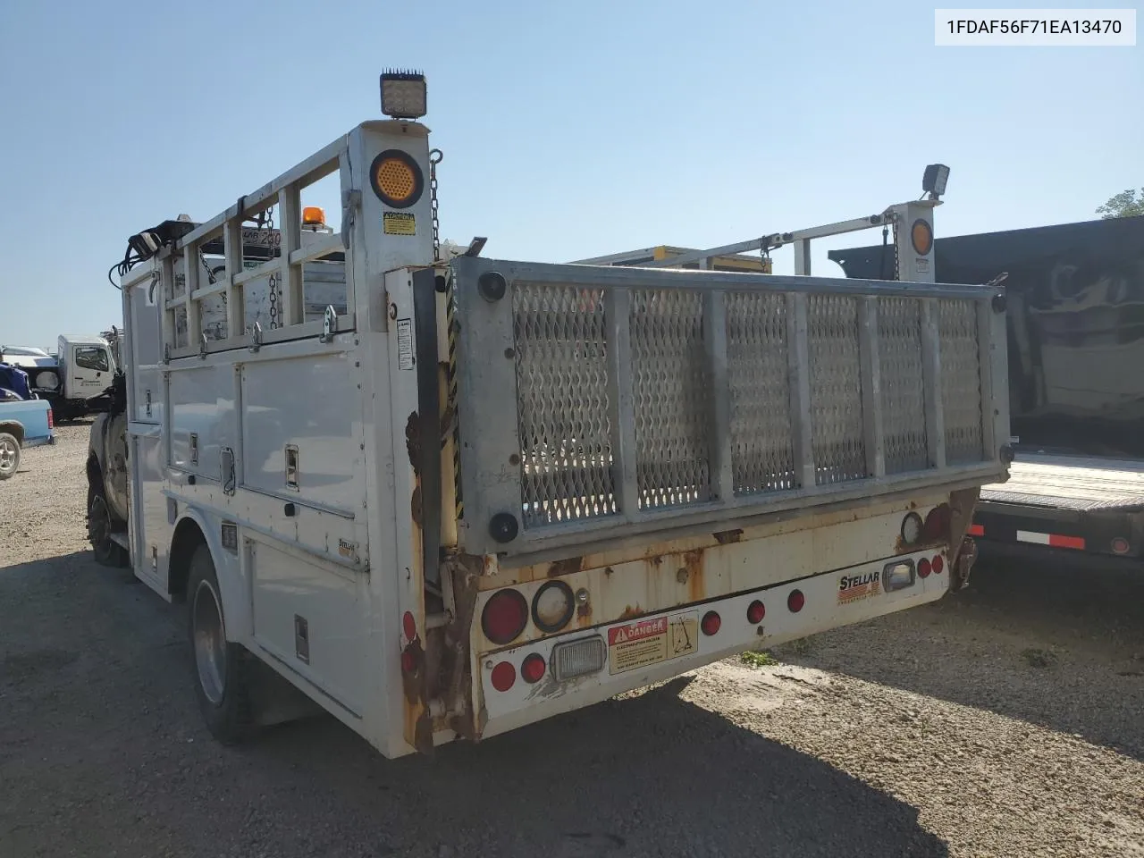 2001 Ford F550 Super Duty VIN: 1FDAF56F71EA13470 Lot: 67360134