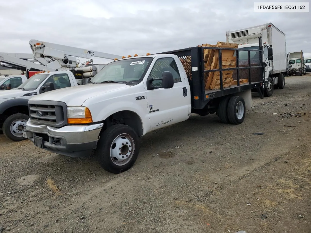 2001 Ford F550 Super Duty VIN: 1FDAF56F81EC61162 Lot: 71407464