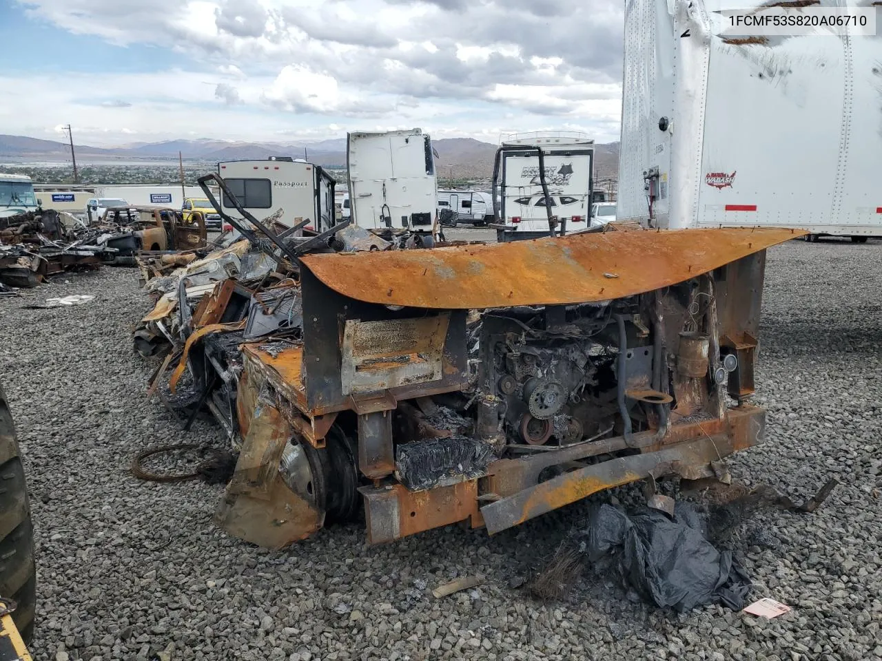 2002 Ford F550 Super Duty Stripped Chassis VIN: 1FCMF53S820A06710 Lot: 69722324