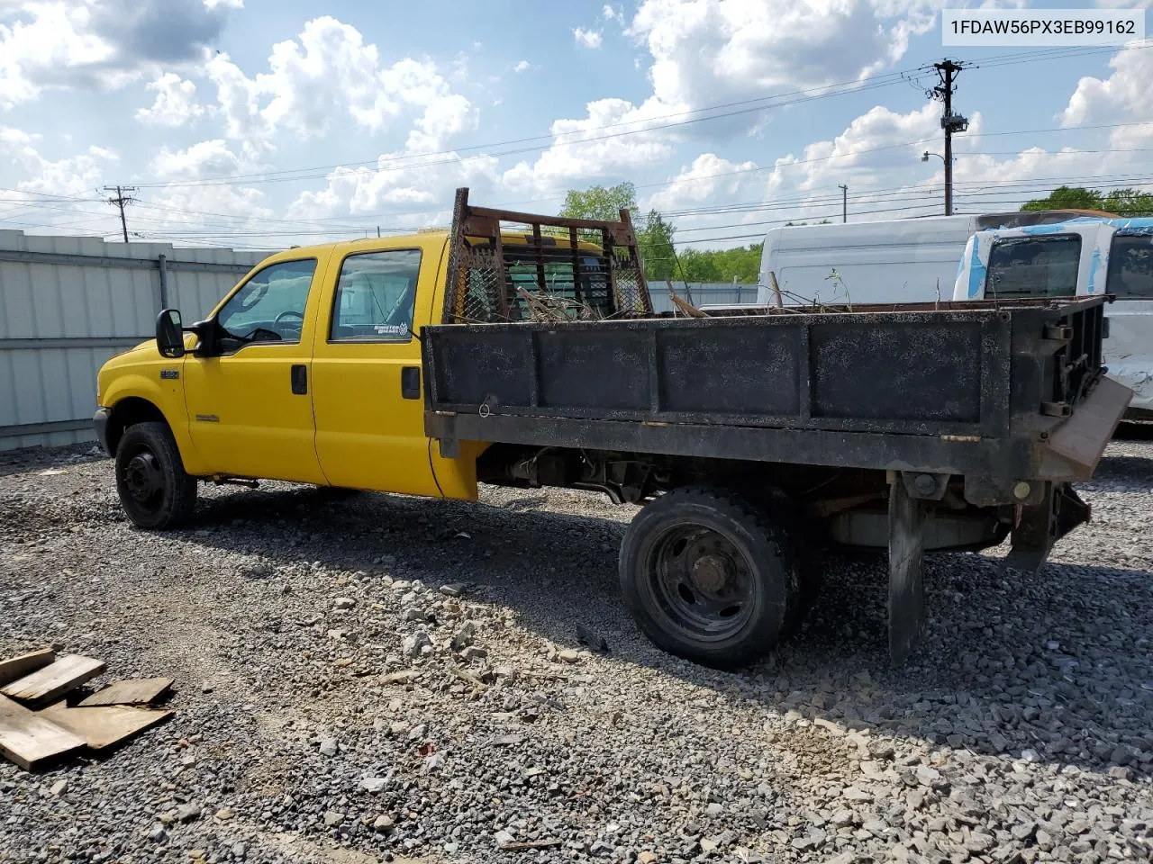 2003 Ford F550 Super Duty VIN: 1FDAW56PX3EB99162 Lot: 55676664