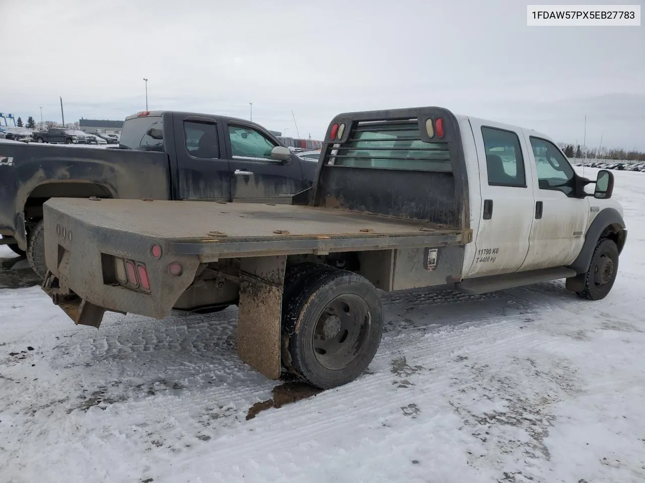 2005 Ford F550 Super Duty VIN: 1FDAW57PX5EB27783 Lot: 44688734