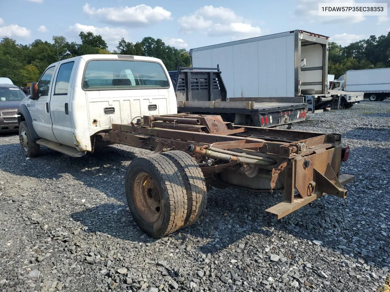 2005 Ford F550 Super Duty VIN: 1FDAW57P35EC38353 Lot: 69179254