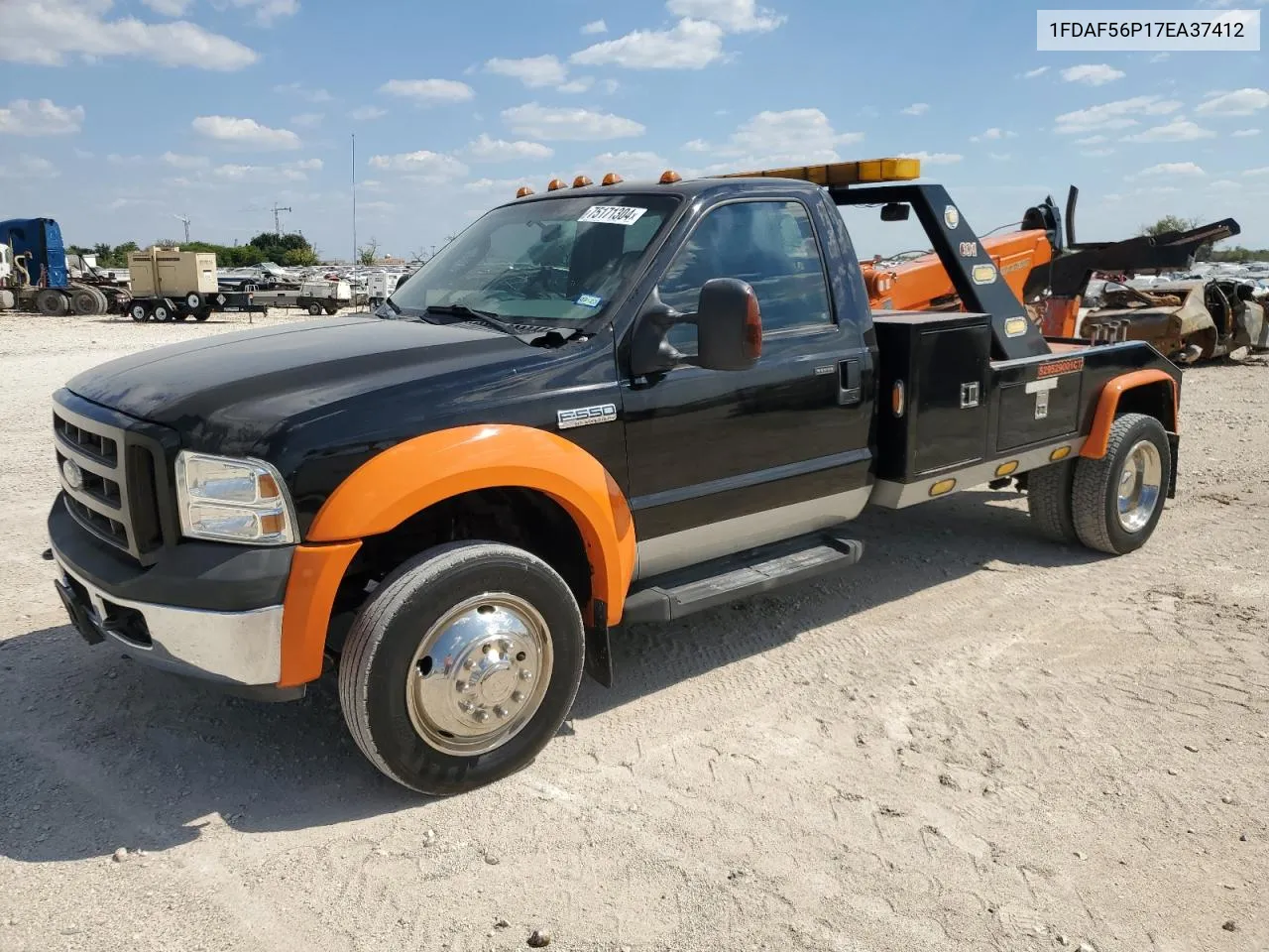 2007 Ford F550 Super Duty VIN: 1FDAF56P17EA37412 Lot: 75171304