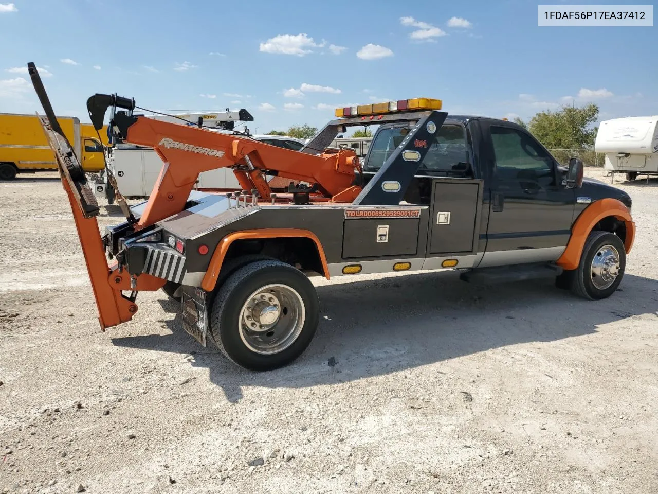 2007 Ford F550 Super Duty VIN: 1FDAF56P17EA37412 Lot: 75171304