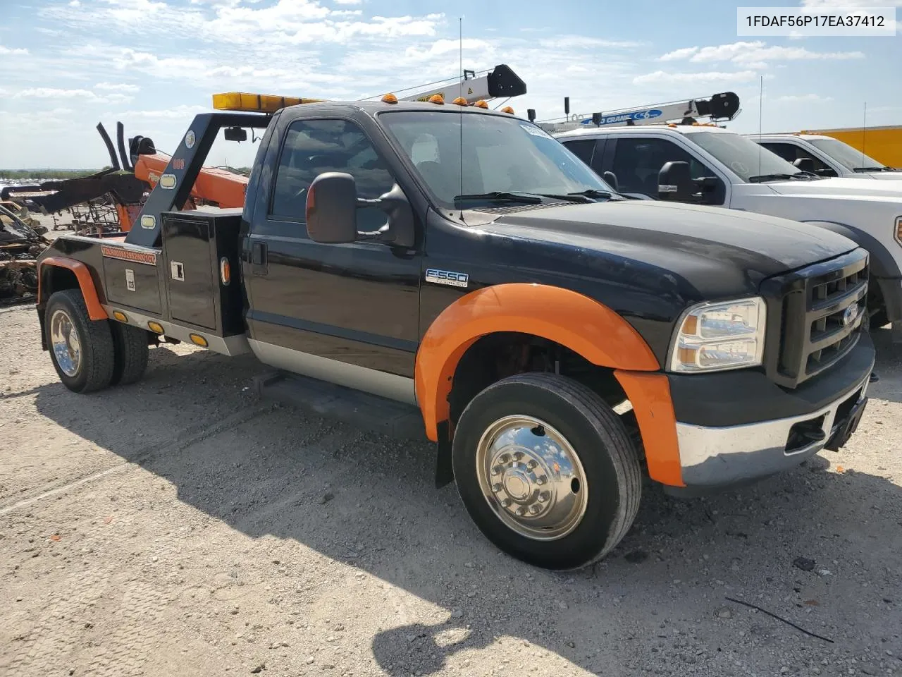 2007 Ford F550 Super Duty VIN: 1FDAF56P17EA37412 Lot: 75171304