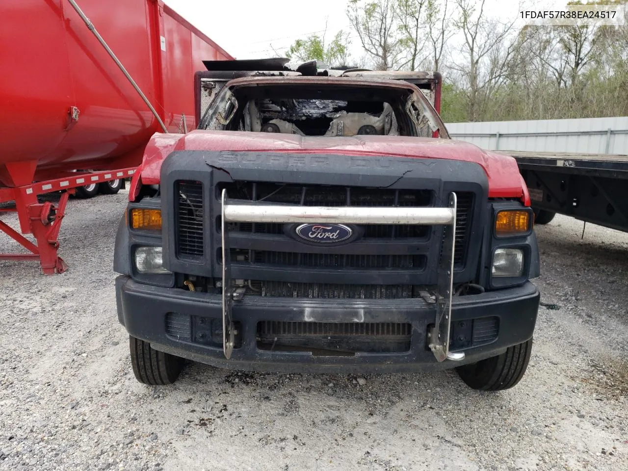 2008 Ford F550 Super Duty VIN: 1FDAF57R38EA24517 Lot: 45059384