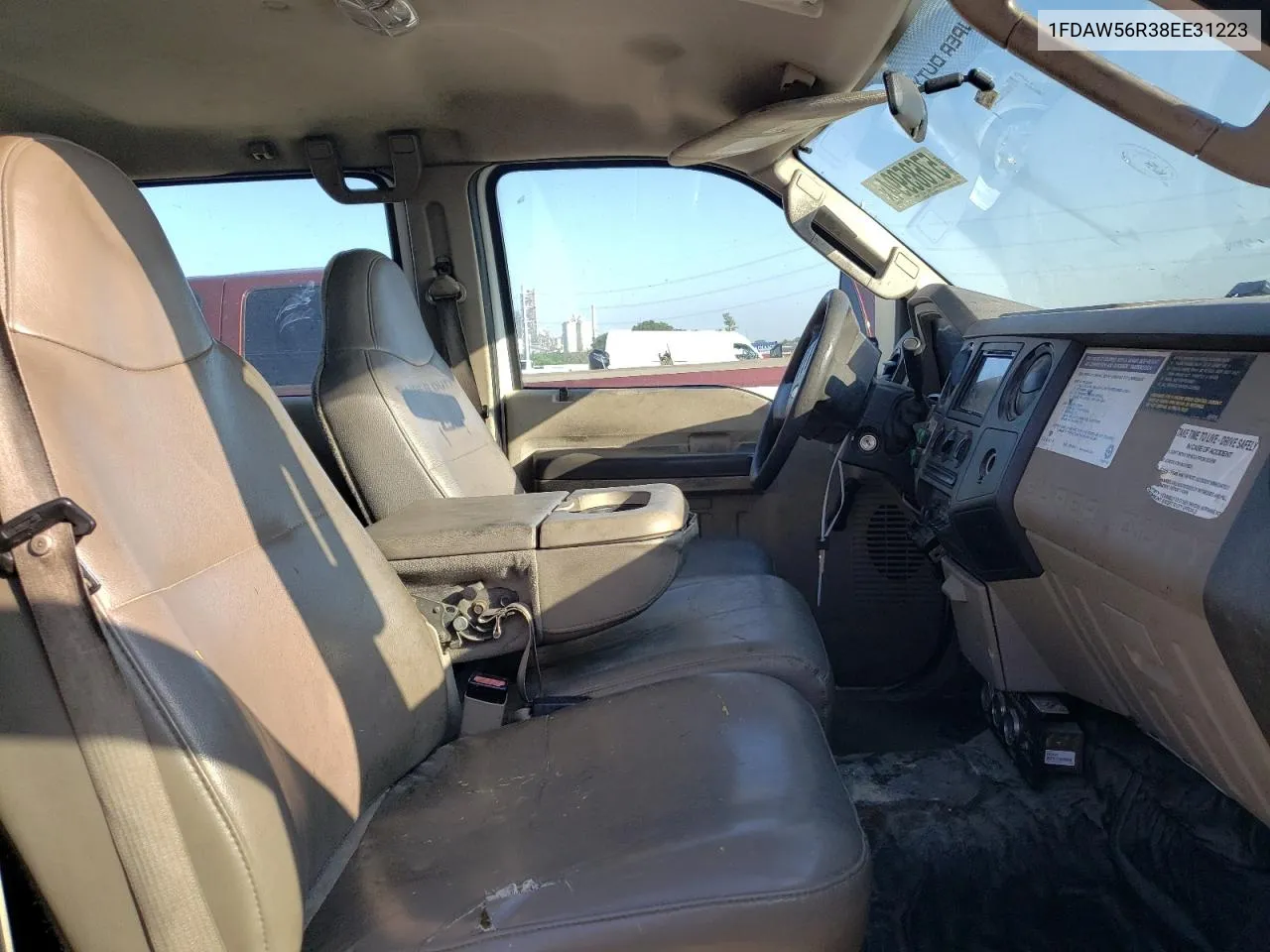 2008 Ford F550 Super Duty VIN: 1FDAW56R38EE31223 Lot: 57685994