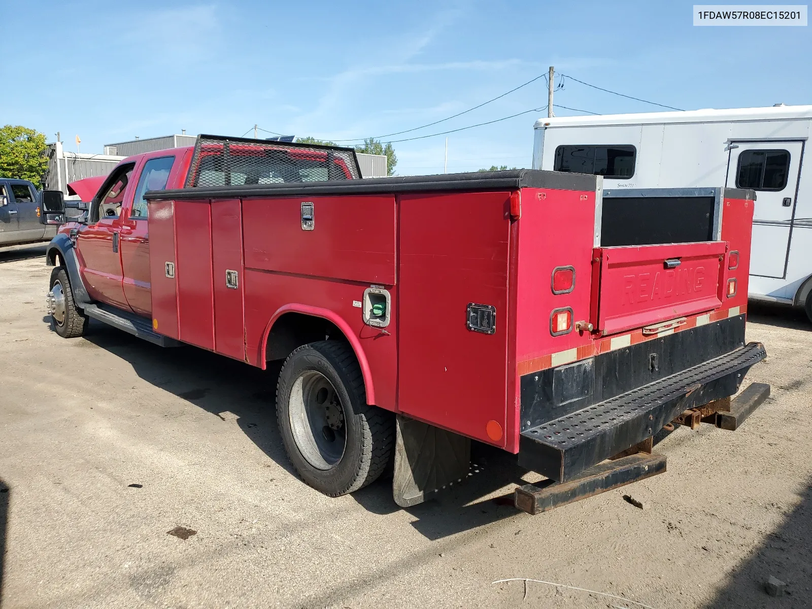 2008 Ford F550 Super Duty VIN: 1FDAW57R08EC15201 Lot: 68131404