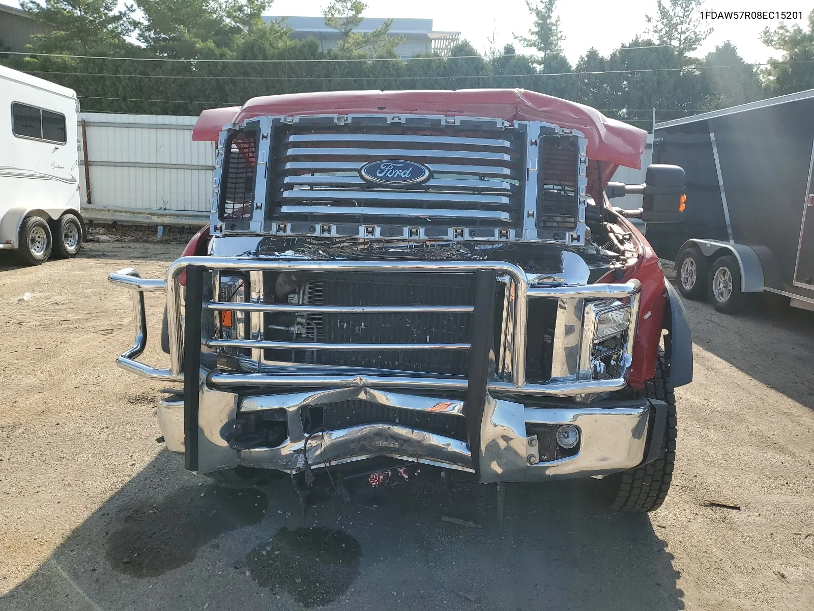 2008 Ford F550 Super Duty VIN: 1FDAW57R08EC15201 Lot: 68131404