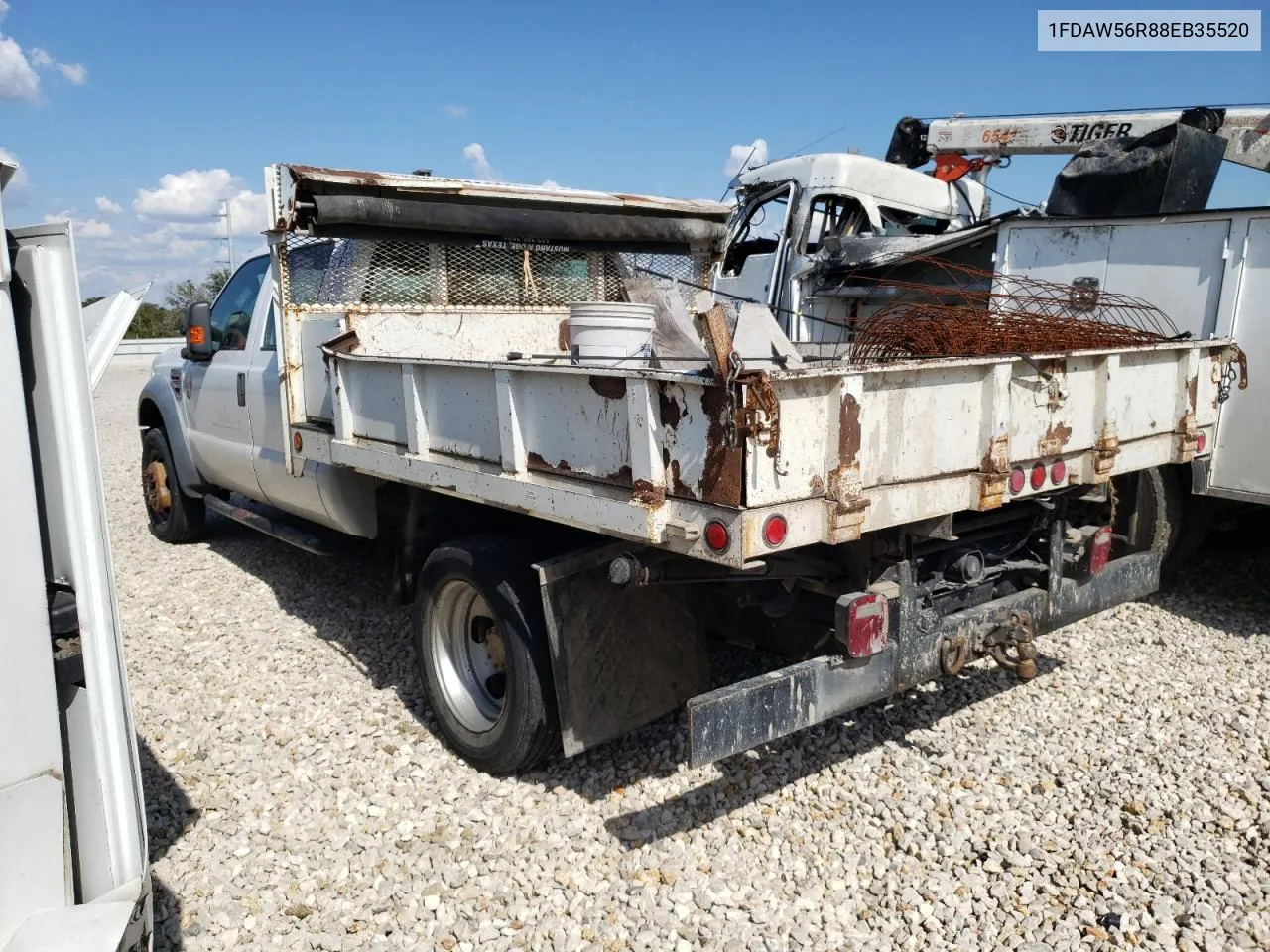 2008 Ford F550 Super Duty VIN: 1FDAW56R88EB35520 Lot: 71009574