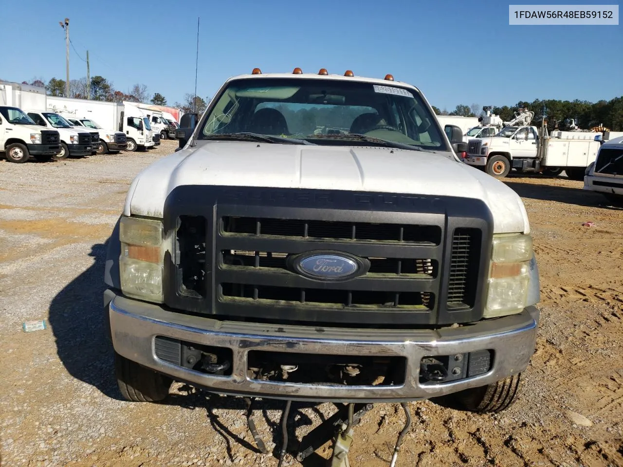 2008 Ford F550 Super Duty VIN: 1FDAW56R48EB59152 Lot: 75642034