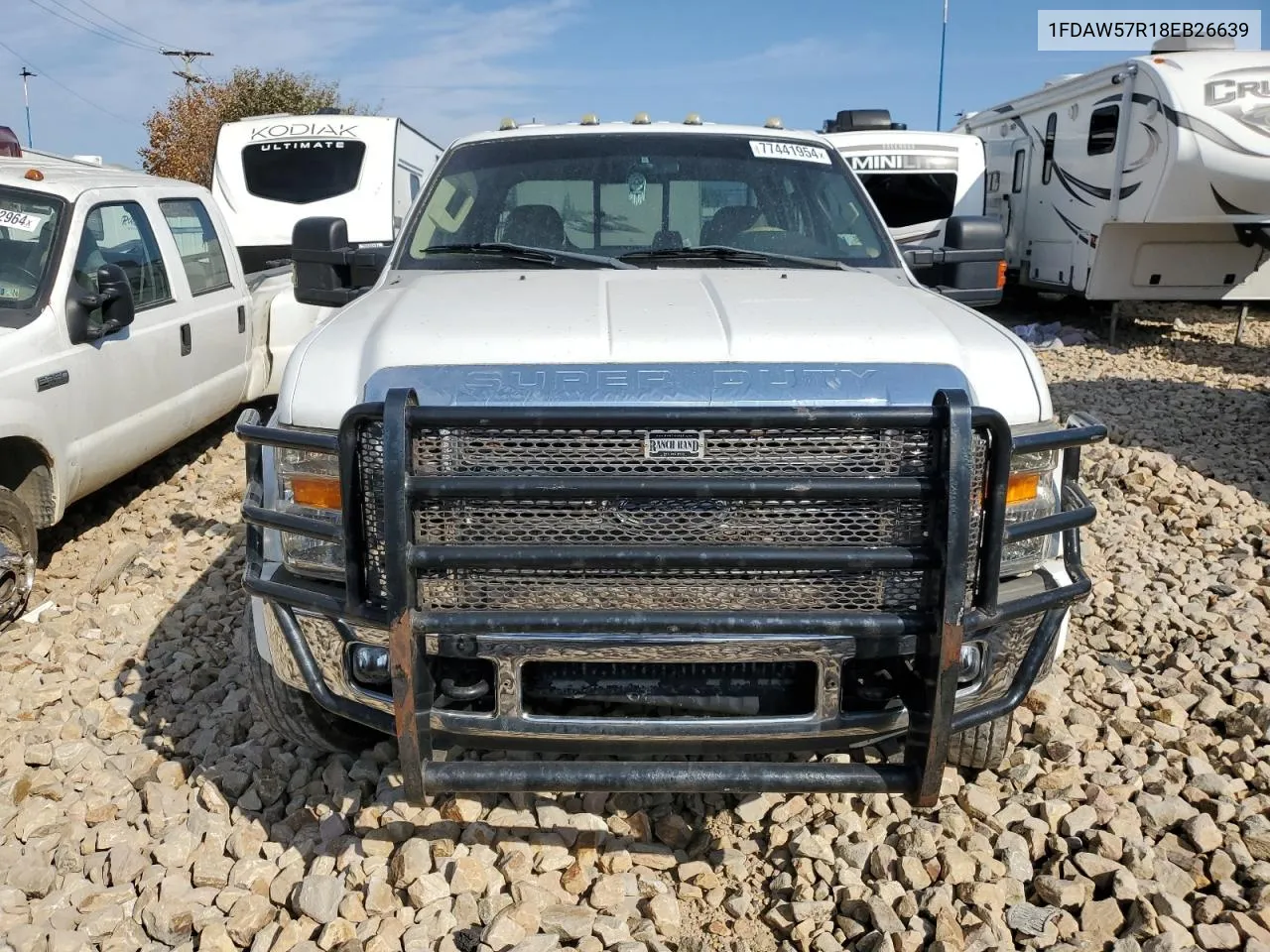 2008 Ford F550 Super Duty VIN: 1FDAW57R18EB26639 Lot: 77441954