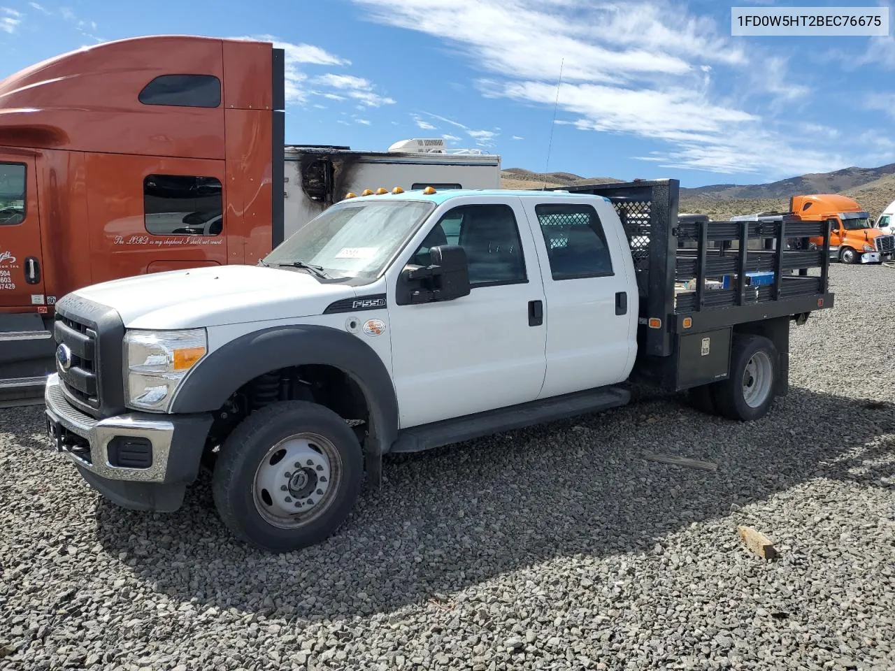 2011 Ford F550 Super Duty VIN: 1FD0W5HT2BEC76675 Lot: 55273564