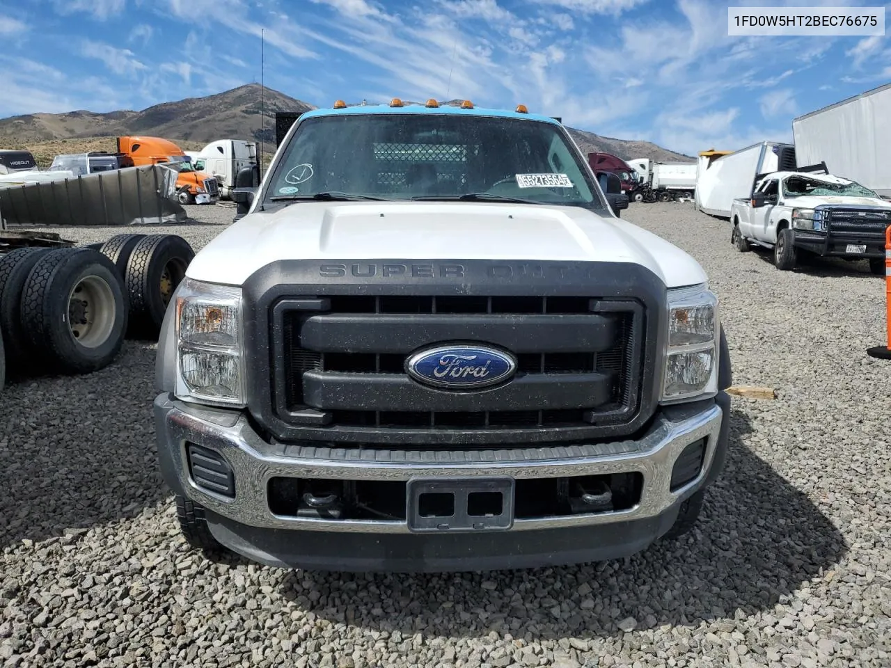 2011 Ford F550 Super Duty VIN: 1FD0W5HT2BEC76675 Lot: 55273564