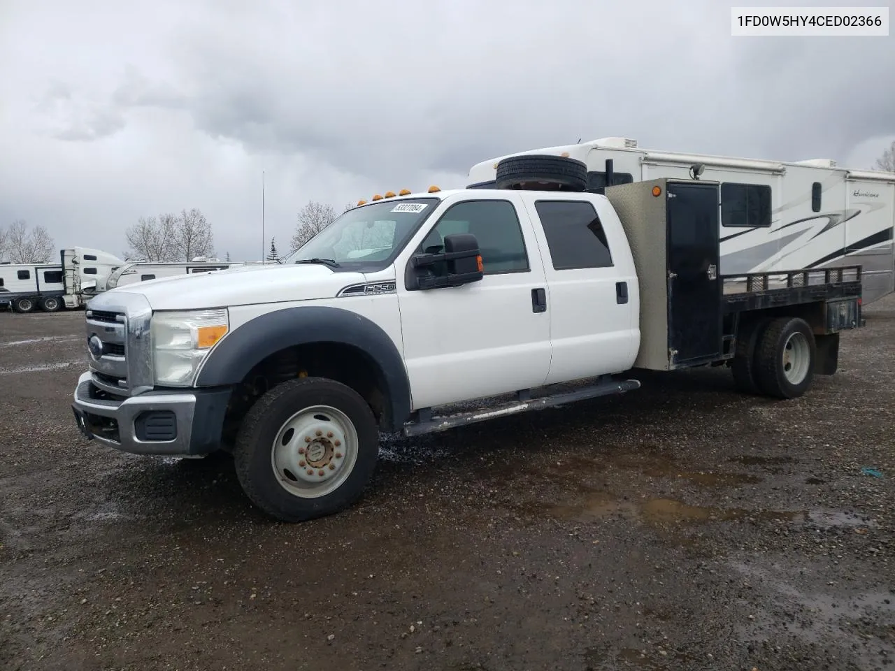 2012 Ford F550 Super Duty VIN: 1FD0W5HY4CED02366 Lot: 53327084